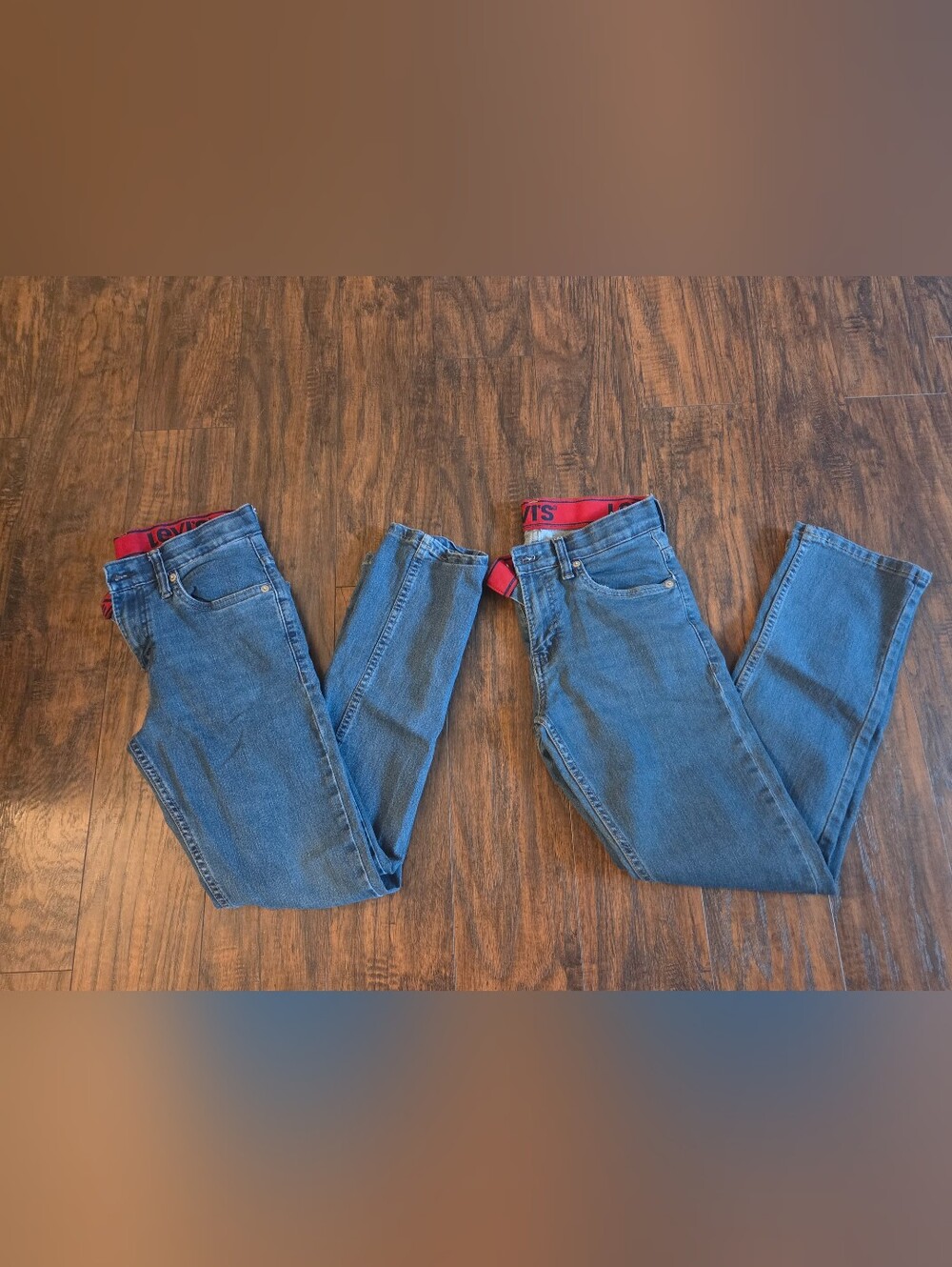 2 Boys Levis Jeans Size 12 Blue